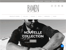 Tablet Screenshot of bijoux4men.com